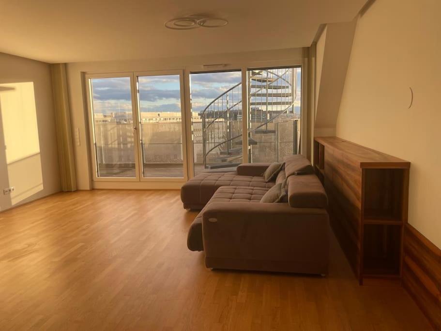 Rooftop Terrace- Panoramablick Ueber Wien Lejlighed Eksteriør billede